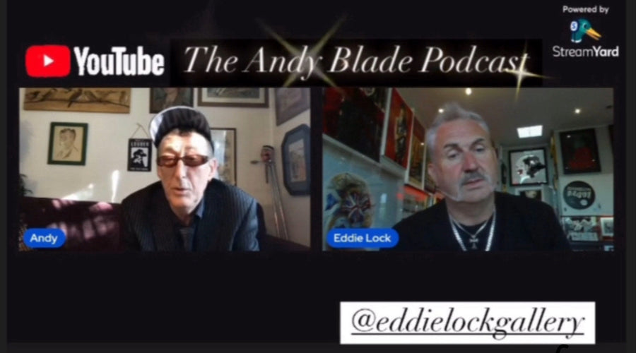 Eddie Lock Features On Andy Blade's (from Eater) Podcast!