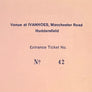 Ivanhoes Huddersfield Gig Ticket