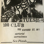 100 Club / Sartorial Correctness