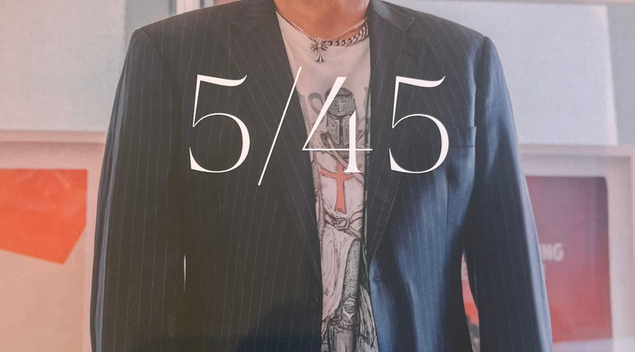 Eddie Lock Makes Front Page of 5/45 Magazine!