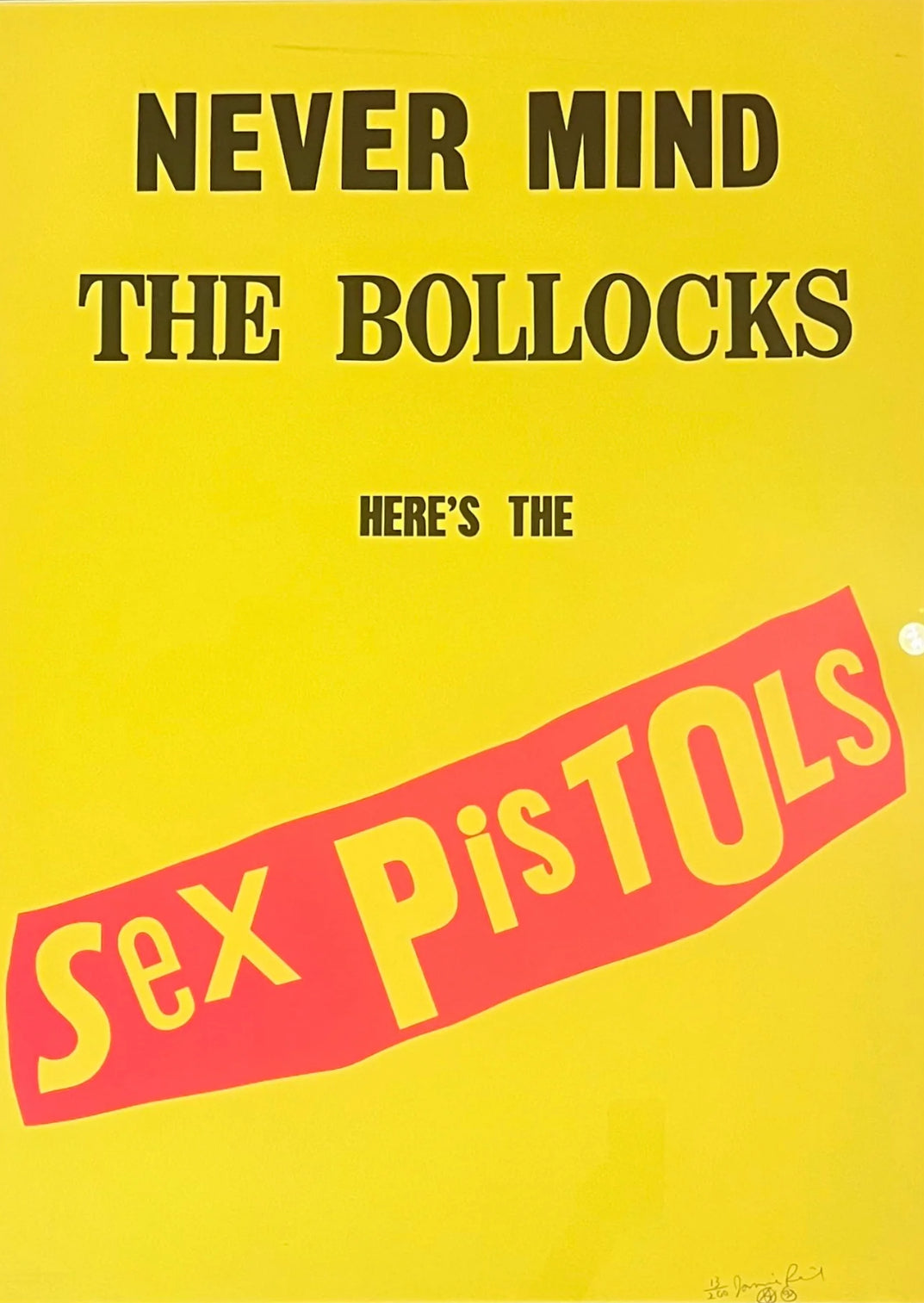Jamie Reid / Sex Pistols – Eddie Lock