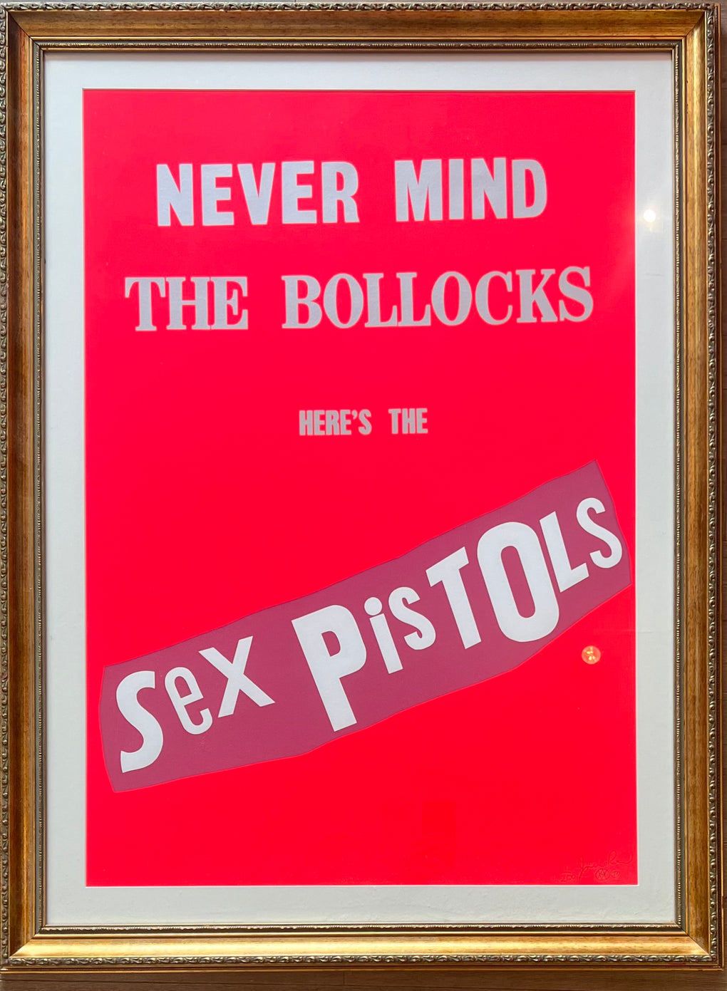 Never Mind The Bollocks (Red Colourway)