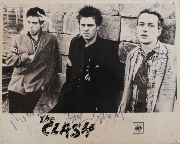 The Clash Signed Photo