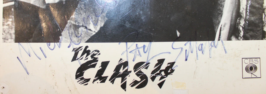 The Clash Signed Photo