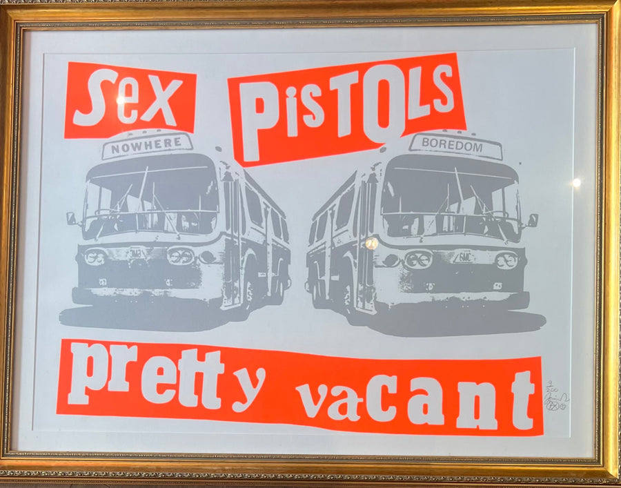 Pretty Vacant / Two Buses (Orange & Silver Colourway)