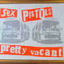 Pretty Vacant / Two Buses (Orange & Silver Colourway)
