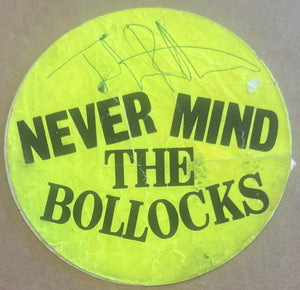 Never Mind The Bollocks Signed Stickers