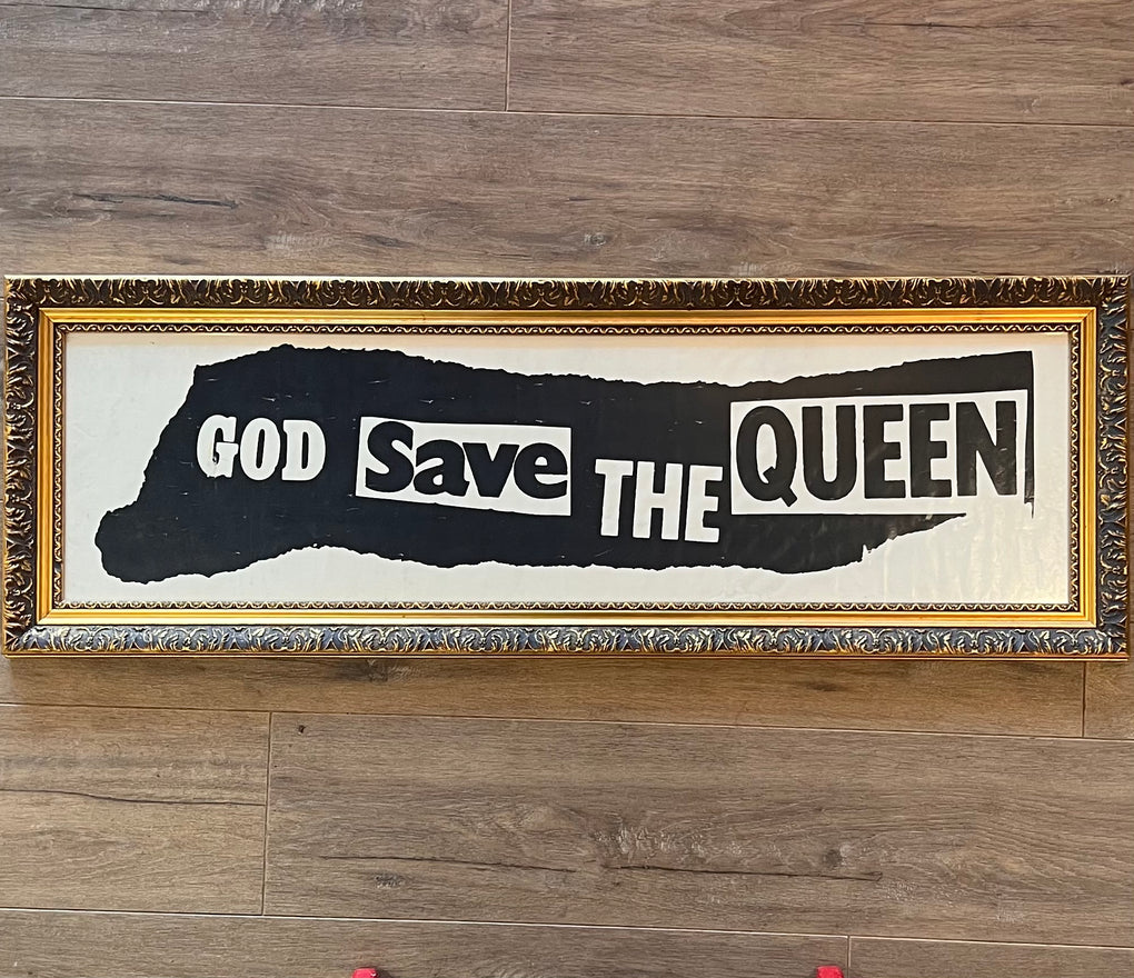 God Save The Queen UK Promotional Banner