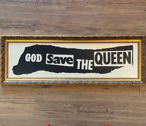 God Save The Queen UK Promotional Banner