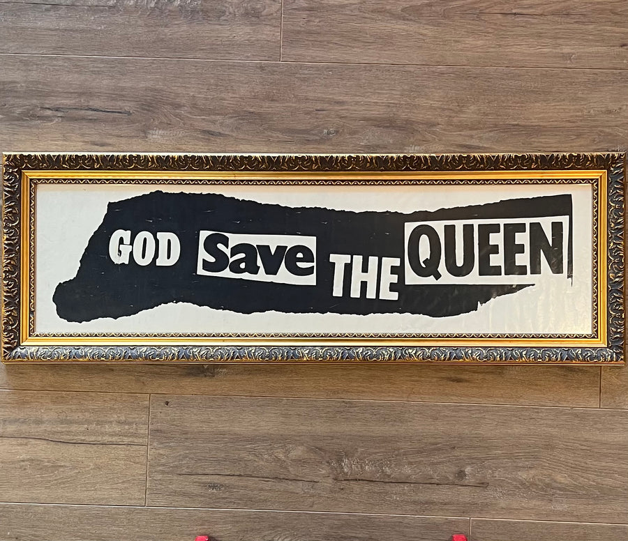 God Save The Queen UK Promotional Banner