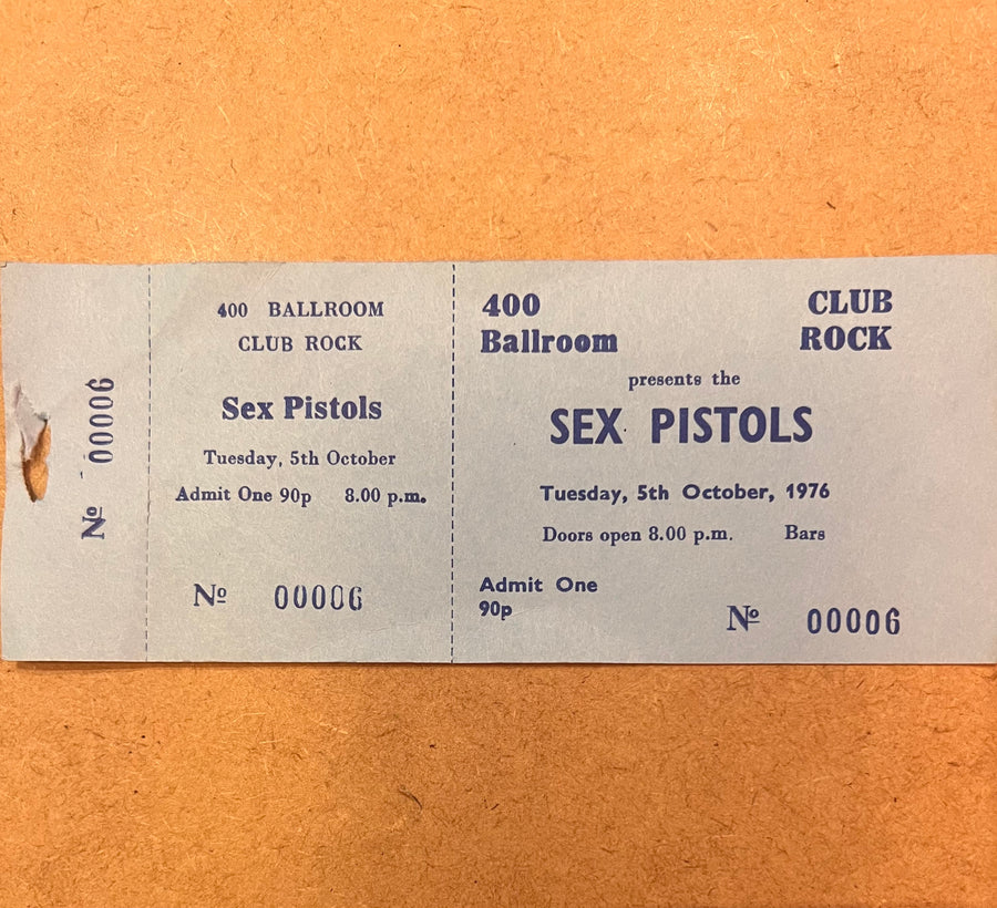 400 Ballroom, Club Rock Torquay Gig Ticket