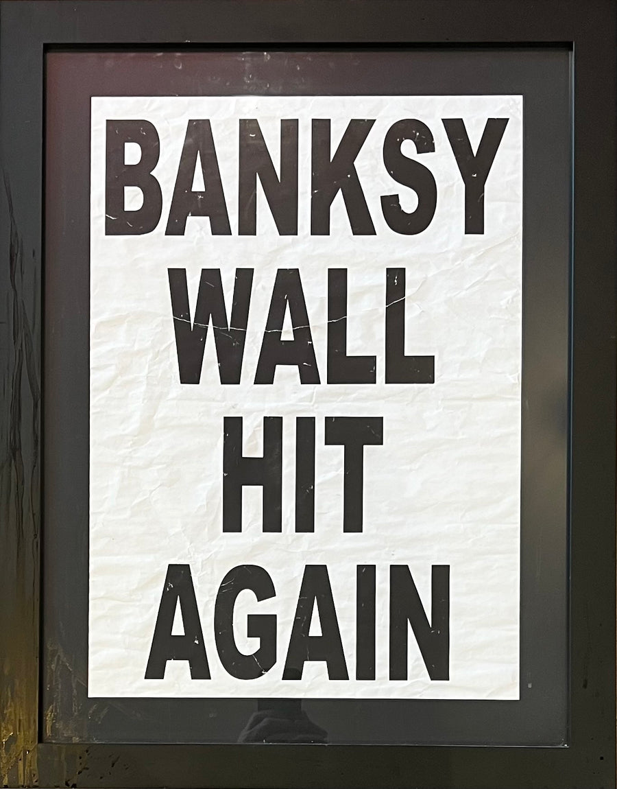 Banksy Wall Hit Again