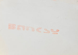 Turf War Banksy Stamped Exhibition Ticket