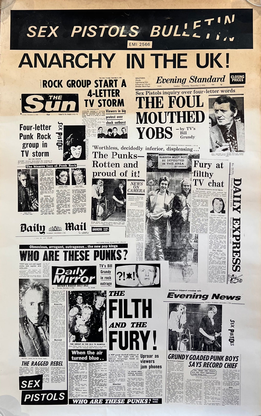 Bulletin, Anarchy In The UK