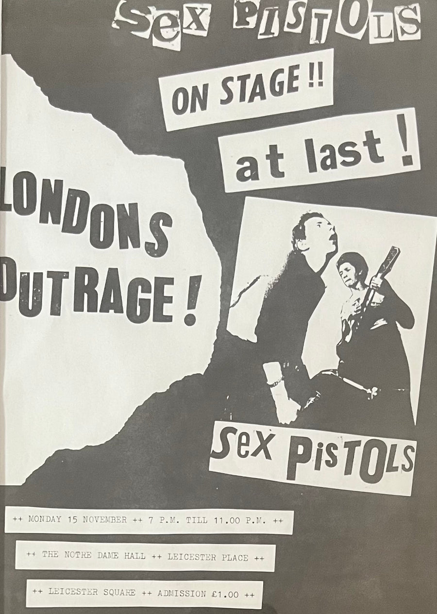 'London's Outrage' Original Flyer