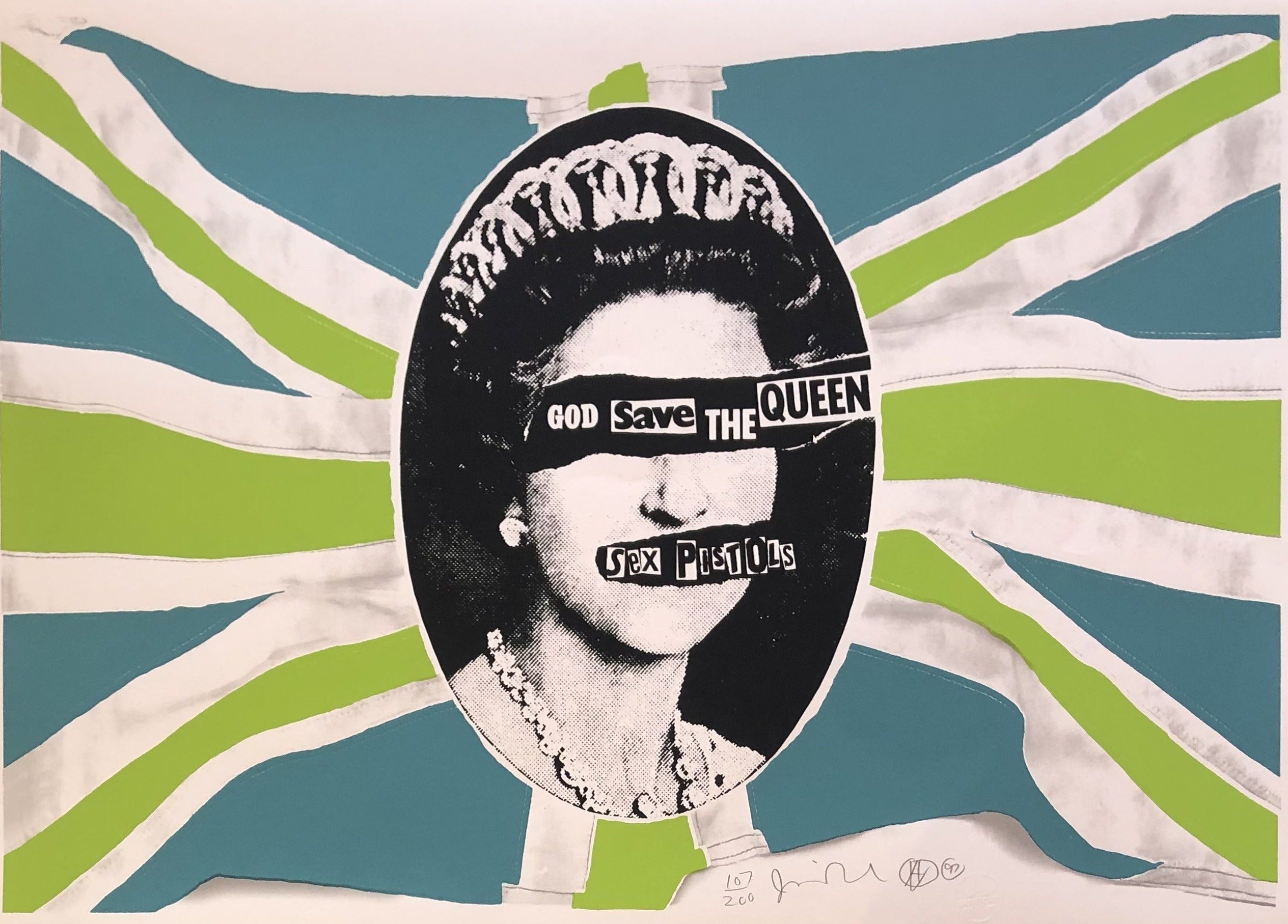 GB Eye Ltd Poster Sex Pistols God Save The Queen, Licenza Ufficiale, Maxi Formato 61x91,5 Cm, Carta Di Qualità, LP1034