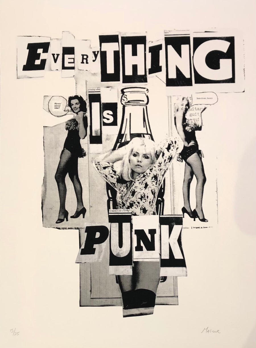 Everything Is Punk (Black & White)