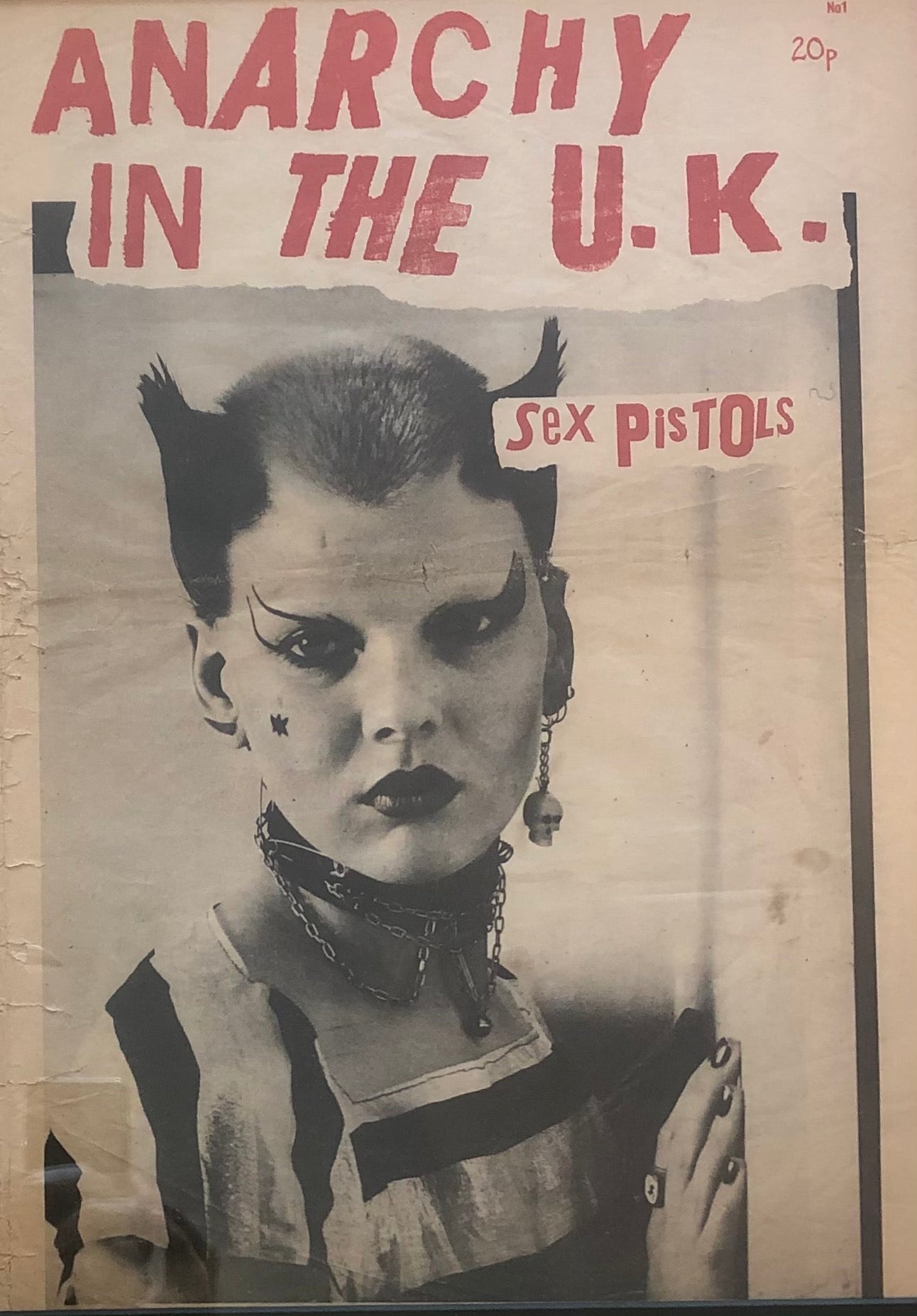 Anarchy In The UK Newspaper – Eddie Lock