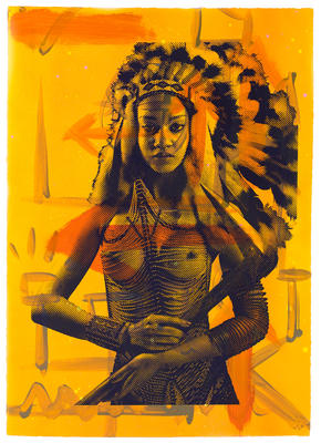 Apache Girl HPM - Yellow