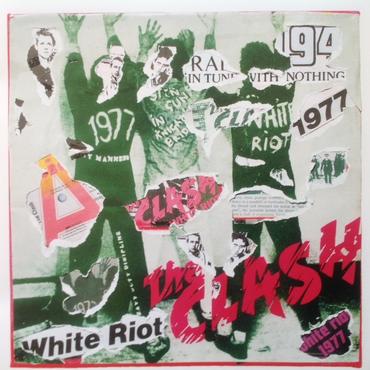 The Clash - White Riot Decollage